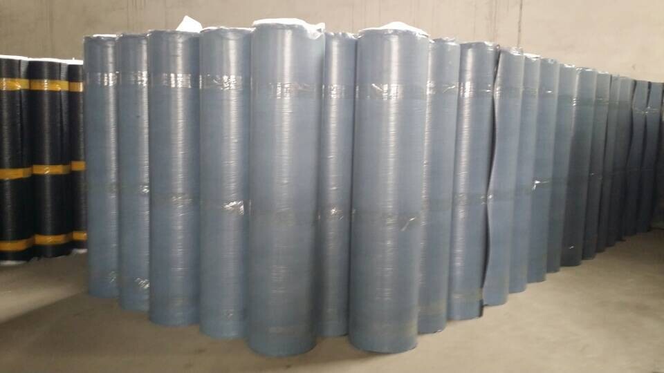 國標彈性體HDPE膜高分子自粘防水卷材 細節展示與應用解析